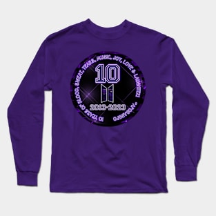 10 Years with BTS Long Sleeve T-Shirt